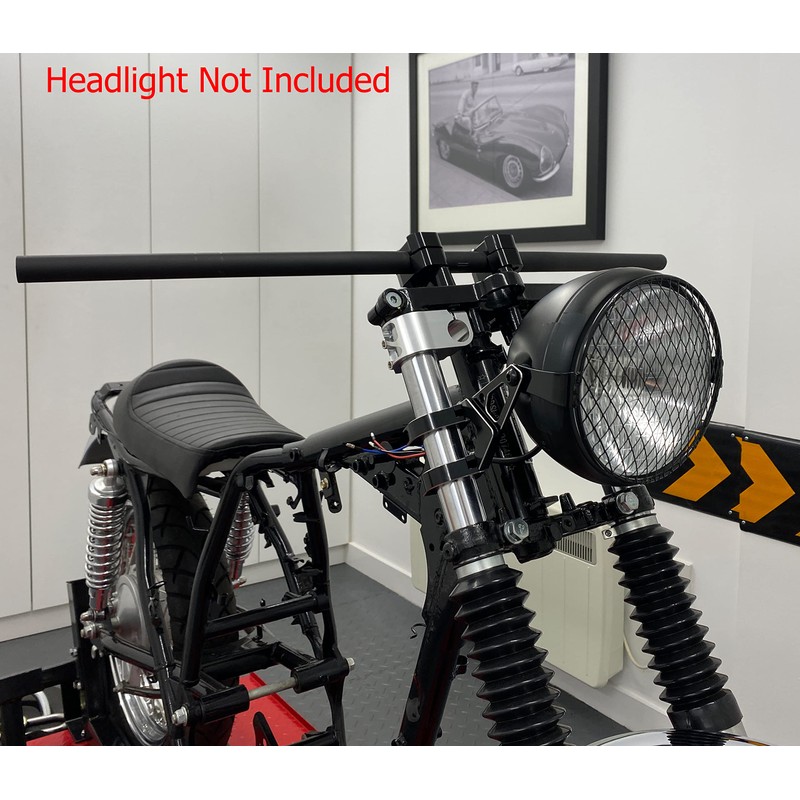 Alchemy Parts Headlight Mesh Grill 6.5 to 7 inch Guard