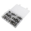 130Pcs Stainless Steel Hose Clamps 6 to 21mm Hose Clip