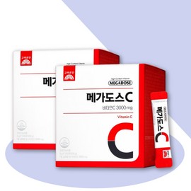 Goryeo Eundan Korea Eundan Megadose C3000 Vitamin C 200 packets British Vitamin C / 고려은단 메가도스C3000 비타민C 200포 영국산 비타민씨