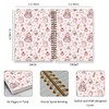 TFKFJLF Pink Cute Preppy Spiral Journal Notebooks for Teen Girls
