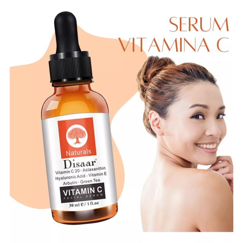 Dissar Vitamina C Serum Facial Con Acido Hialuronico Anti-edad