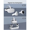 NexiGo Enhanced Charging Dock with LED Light for Oculus/Meta Quest