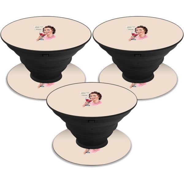 MightySkins Skin Compatible with PopSocket PopSocket - Wine Cook |
