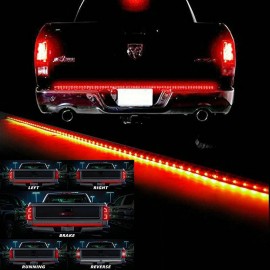 Unbranded 60" LED Tailgate Strip Light Bar Reverse Brake Turn Signal Light for Car Truck