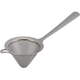 Piazza Stainless Steel Conical Food Strainer With Front Hook, 7 cm / 2.75 Inch