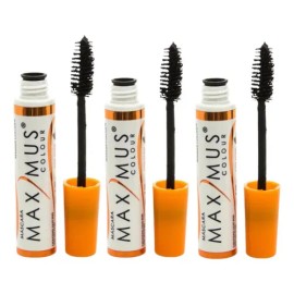 3pzs Maximus Rimel Microfibras Efecto Pestaña Postizas Mamey Aceites Frutales                                                                         