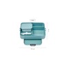 Mepal Take a Break Lunch Box with Compartments, Large, Suitable