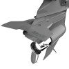 N/A SAVIOR PROD JR2-3 Classic 2 Hydrofoil Junior Gray
