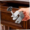 IWOWHERO 4Pcs Stainless Steel Adjustable Drawer Face Clamps Versatile Clamps