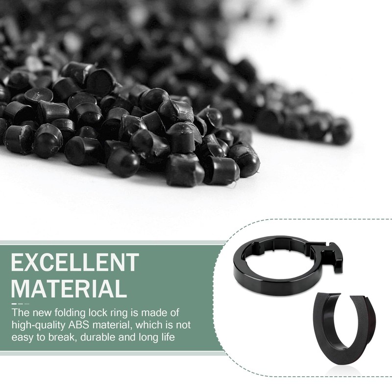 Gseigvee 1 PC Scooter Locking Ring, 2.8" x 1.97" Foldable