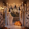 Halloween Decor Indoor, 20PCS Floating Candles with Wand Remote &