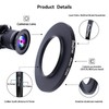 49mm to 72mm Rings Filter Adapter Compatible with All 49mm