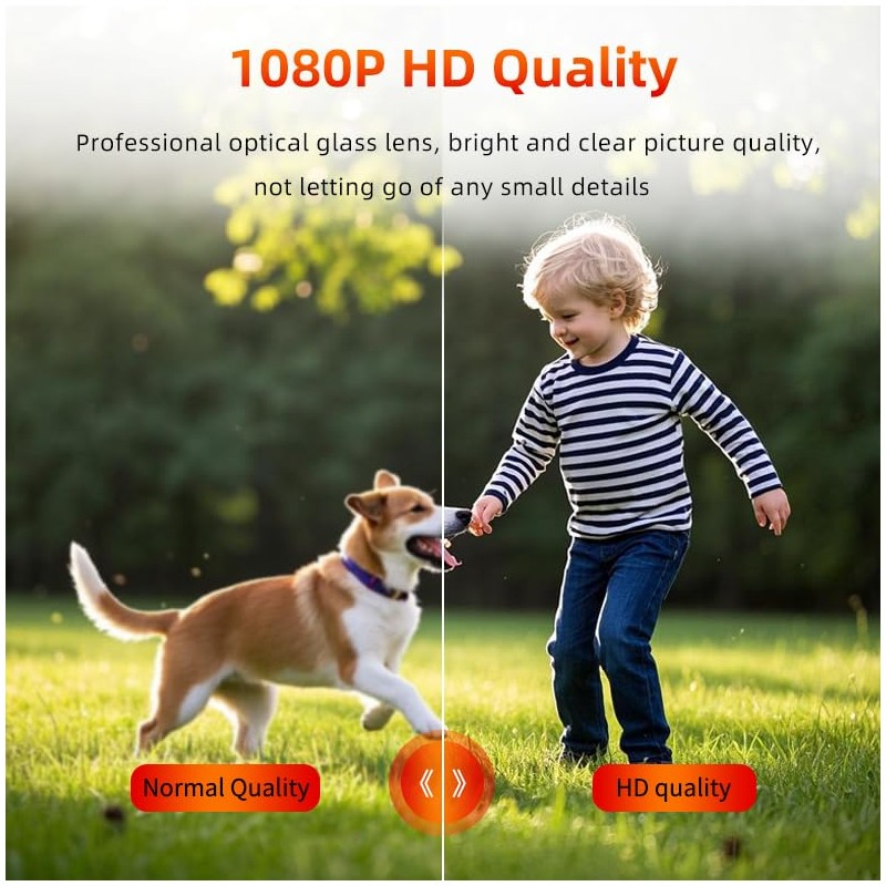 Hszsxjk Mini Cmara, 4K Hd Nanny Cam para el Hogar