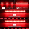 Partsam 17 Inch Led Trailer Sequential Turn Left Right Signal