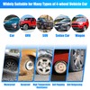 X AUTOHAUX RV Tire Pressure Monitoring System TPMS Wireless Solar