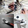 Bike Disc Brake Pad Spreader Tool and Bicycle Rotor Truing