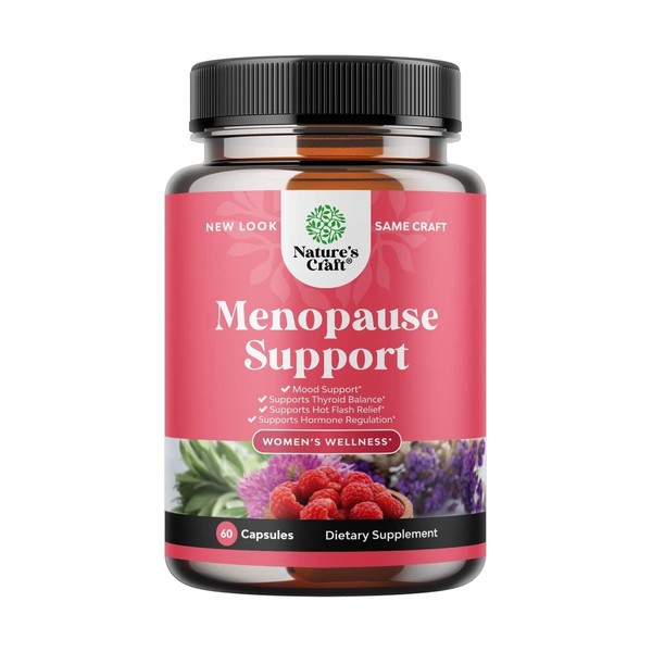 Natural Menopause Supplements for Women - Perfect for Estrogen Balance, Night...