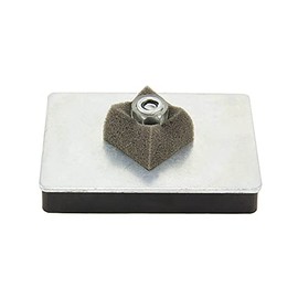 Rubber Coated Mag Pad for Secure Fixings - 79mm x 53mm x 12mm thick x M6 thread - 10kg Pull