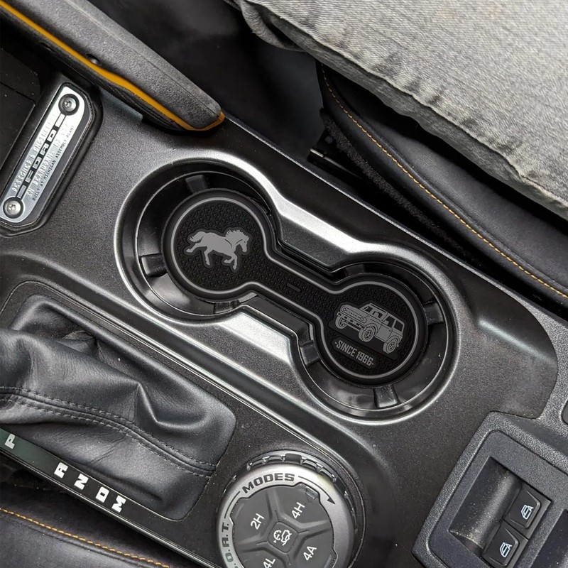 Car Cup Holder Coaster Customized for Ford Bronco 2021 2022