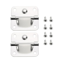 SG Store Pack of 2 Radiator Hinges Stainless Steel Replacement Hinge for Cool Boxes Compatible with Coleman Radiator 5226 5227B 5235 with Screws