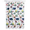 Allure Home Creation Constructing Shower Curtain