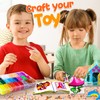 GoodyKing Bead Art Set for Kids - With Pegboard, Aqua