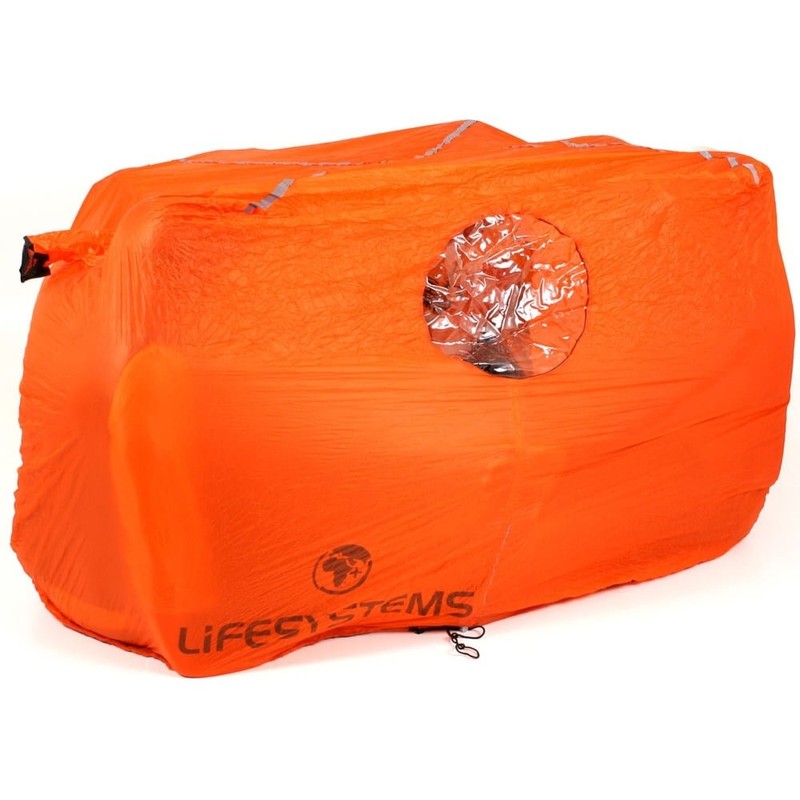 LIFESYSTEMS Survival Shelter - 4 People Outdoors Camping, Orange, One