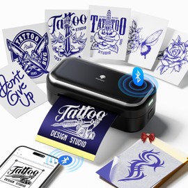 TP31 Mini Tattoo Stencil Printer for 3-Inch Tattoos, Portable