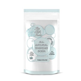5 Pounds All-Natural Washing Soda (Soda Ash), Product of the USA. Recyclable and Reusable Bag, Due to tariffs packaging may vary