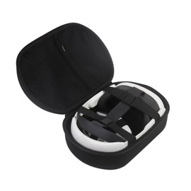 JSVER Carrying Case for Meta Quest 3S Hard Trave Case for Oculus Quest 3/ Quest 3S/ Quest 2/ Vision Pro VR Headset, Storage Case For Meta Quest 3 Accessories Elite Strap and Controllers ﻿