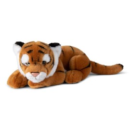 WWF 01192 – Soft Toy Tiger Lifelike Designed Cuddly Toy, Approx. 30 cm Tall, Wonderfully Soft and Cuddly, Hand Wash Possible