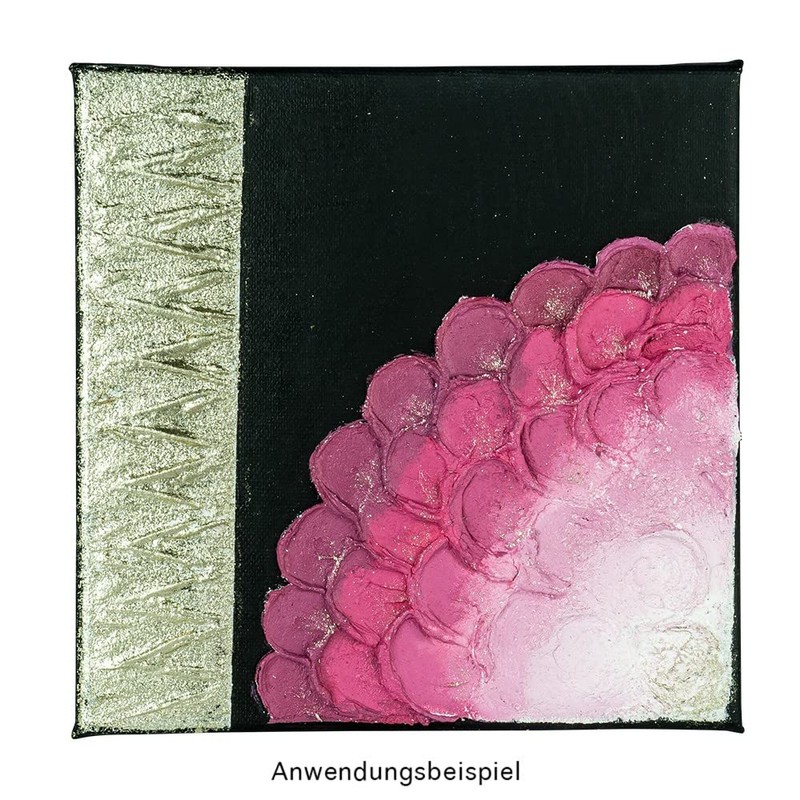 Ideen mit Herz Structure paste for relief-like 3D structures on