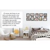 TangQ 8 Marcos De Fotos Decorativos (ocho Pulgadas 6*8)