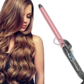 Electric Temperature Control Hair Curler, Portable Heated Curling Iron, Hair Styling Tool for Women, Professional Hair Styling Tool for Home & Salon Use