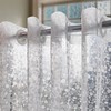 ABLUEN No Hook Shower Curtain or Liner - 8G Heavy