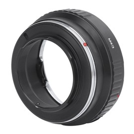 Fikaz PK M4/3 Aluminium Alloy Lens Mounting Adapter Ring for Pentax PK Mount Lens to for Olympus M4/3 Mount Camera
