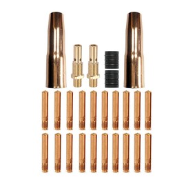 MIG Gun Kit for Lincoln 200/250 Tweco #2 20-PK 14 Tips 2-PK 52 Gas Diffuser 2-pk 22-50 Nozzle .030" .035" .045" (.030" KIT)