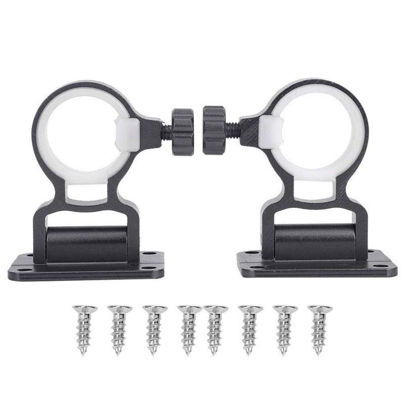 SHARRA Pack of 2 Parasol Stand Parasol Wall Mounted Balcony
