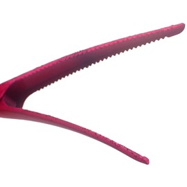 Topkids Accessories 6cm Hair clips for girls, Duckbill/Beak/Concorde design, Sectioning Hair Clips, Hair Accessories for Women, Hair grips, Hairdressing clips (Glitter Fuchsia)