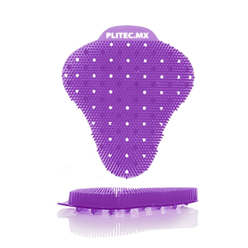 PLITEC Tapete Aromatizante para Mingitorio Seco o Ecologico Antibacterial Biodegradable