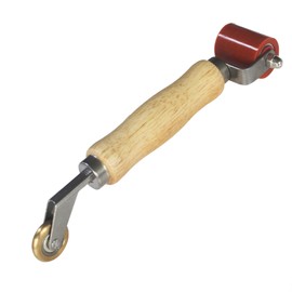 𝐉𝐔𝐍𝐋𝐈𝐗𝐍 Seam Roller Kits, 40mm Silicone Seam Roller with 6mm Brass Detail Penny Roller for PVC/TPO/EPDM Single Ply Roofing Tape