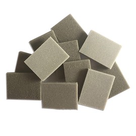 Pack of 10 800-1000 Grits Sanding Sponge Sanding Blocks with Wet and Dry Fine Double Sided Sanding Pads