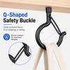 TviewSmart Q Hanger Screw Hooks for Hanging Outdoor String Lights