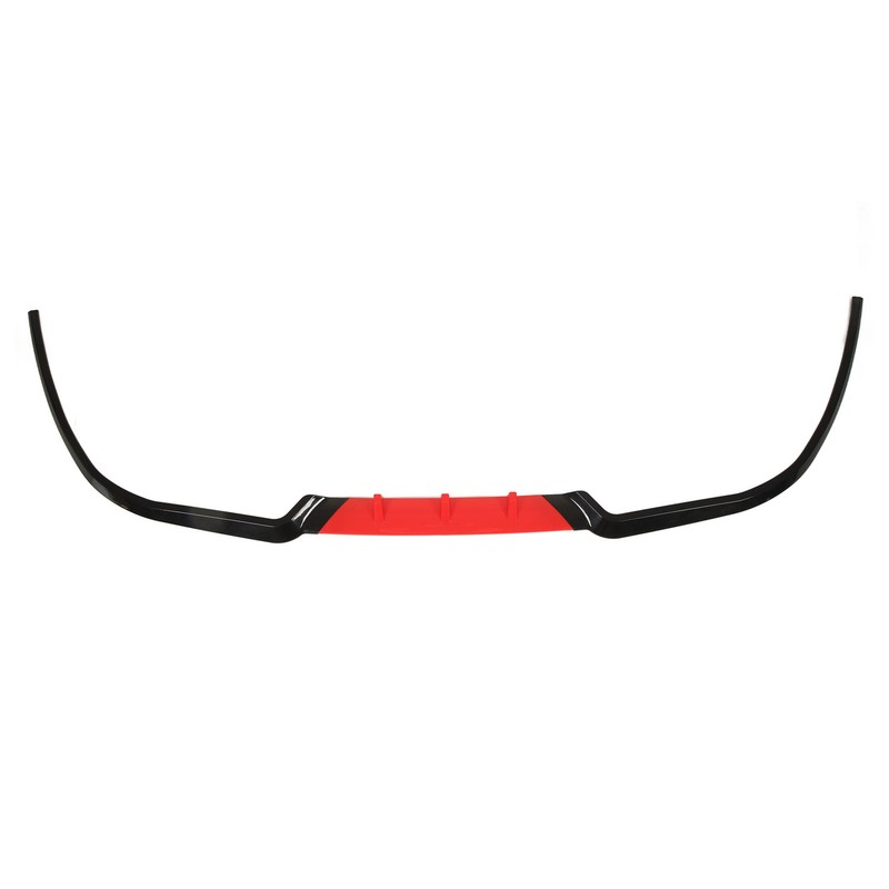 3PCS Front Bumper Splitter Tough Delicate Corners Bumper Lip Spoiler