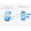 8-ch RS485 Hub with RS485 Network Relay, Extension, Isolation Functions,
