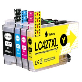 LAIPENG LC427XL LC427 XL LC-427XL Cartridges Compatible with Brother HL-J6010DW MFC-J5955DW MFC-J6955DW MFC-J6957DW MFC-J6959DW Printer LC-427XLBK LC-427XLC LC-427XLM LC-427XLY Multipack (4-Pack)