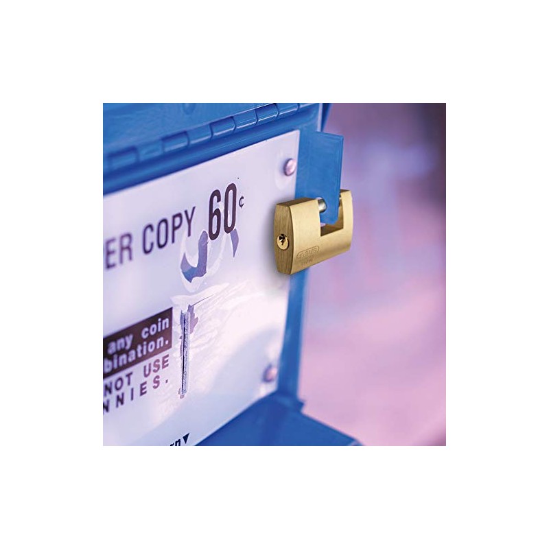 ABUS 82/90 Monoblock Brass Padlock Keyed Alike
