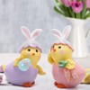 Hodao 2 PCS Easter Chick Decorations Spring Easter Chicken Decors