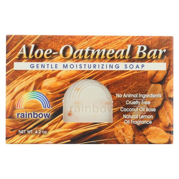 Rainbow Research Bar Soap Aloe Oatmeal - 4.2 Oz