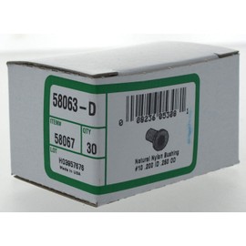 The Hillman Group 58067 0.26 O.D. Nylon Flanged Bushing, Number-10, 30-Pack